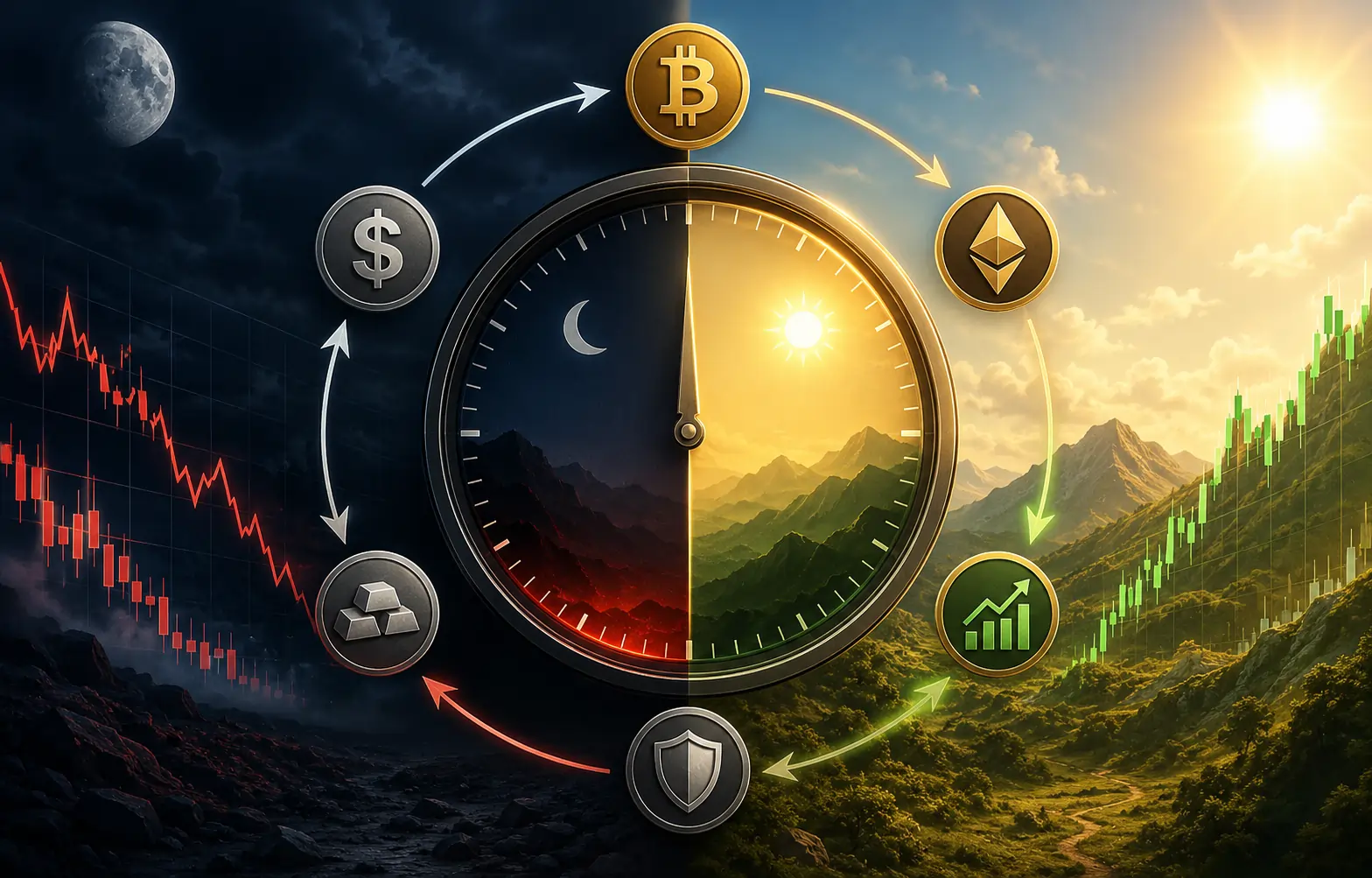 بهترین زمان تبدیل داراییها به هم